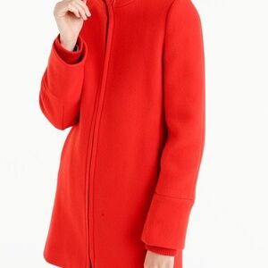J.Crew Lodge Coat in Italian Stadium-cloth Wool Women's 00